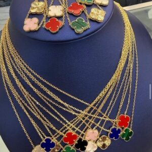 Gargantilla Clover 14k 18in