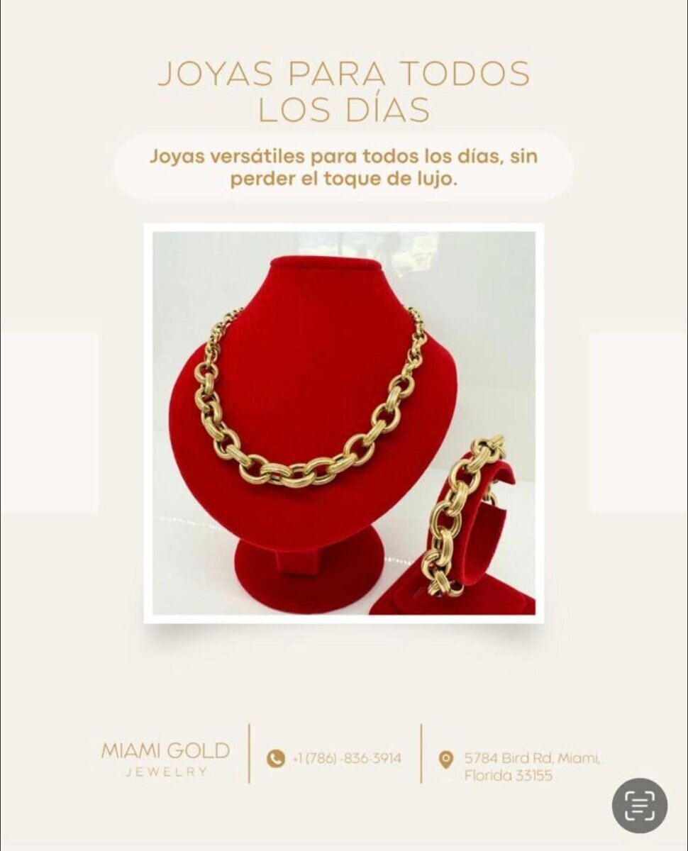 Gargantilla Pepper 14k 18in