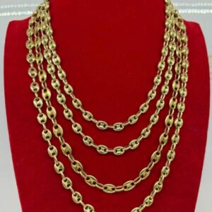 Cadena Gucci 10k 6mm 22in