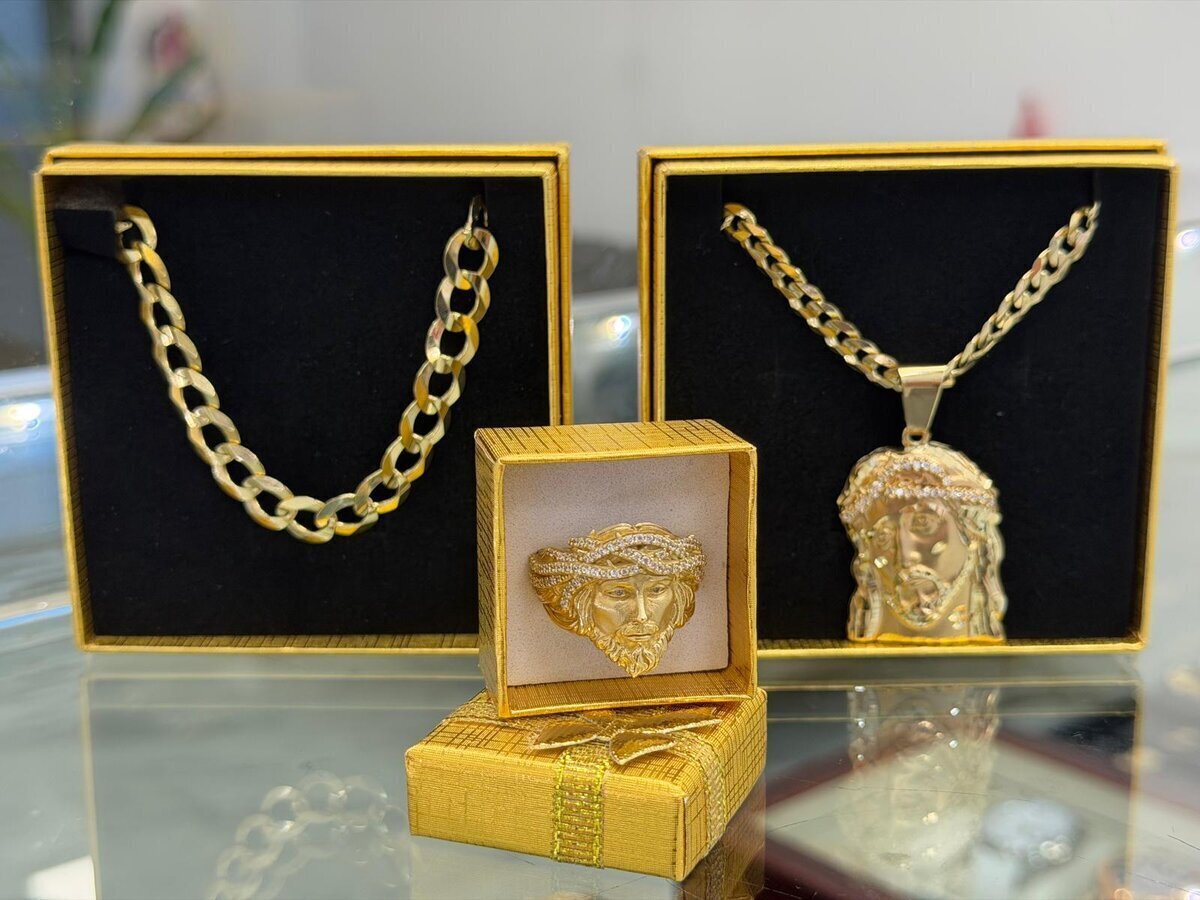 Dije Cara de Cristo 10k