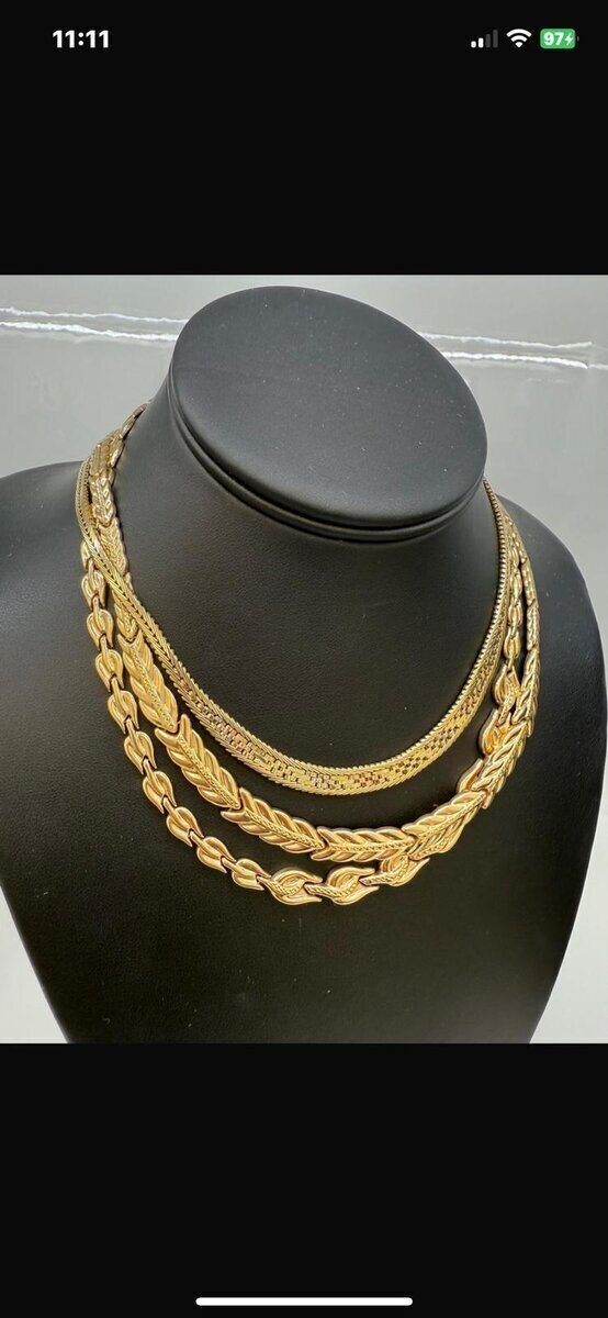 Gargantilla Visantino 14k 18in - Imagen 2