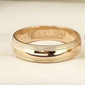 Anillo Compromiso Diamante Lab en Oro 14K
