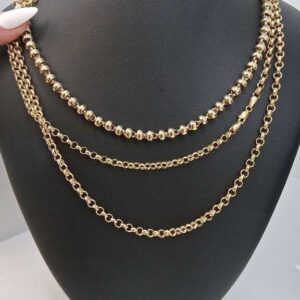 Cadena Rolo 10k 4mm 20in