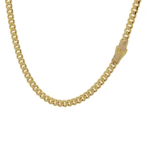 10K Yellow Gold Miami Cuban Link Chain
