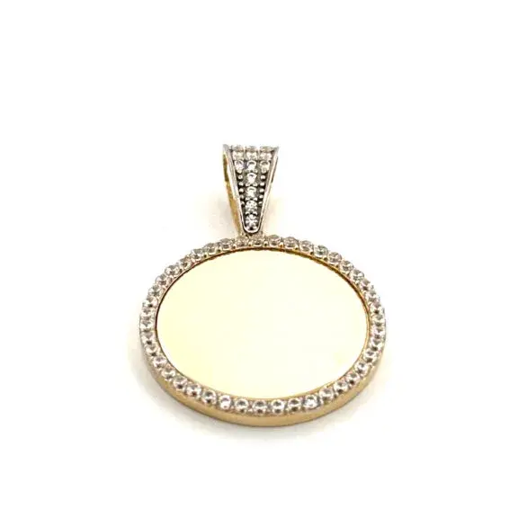 Medalla para foto 10K A Weight 3.3g - La Borla Gold