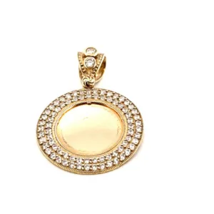 Medalla para foto 14K A Weight 4.6g - La Borla Gold