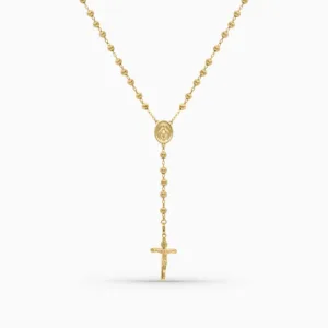 Rosario Clásico en Oro 14K Daisy Joyeria