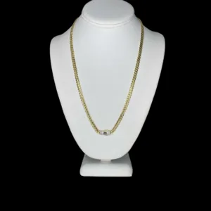 10KT Yellow Gold Monaco Chain 22" (5mm)