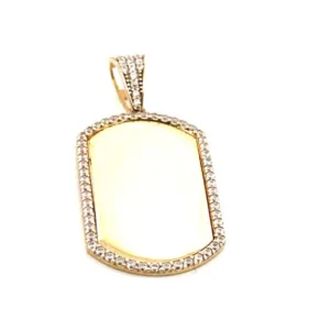 Medalla para foto 10K A Weight 4.2g - La Borla Gold